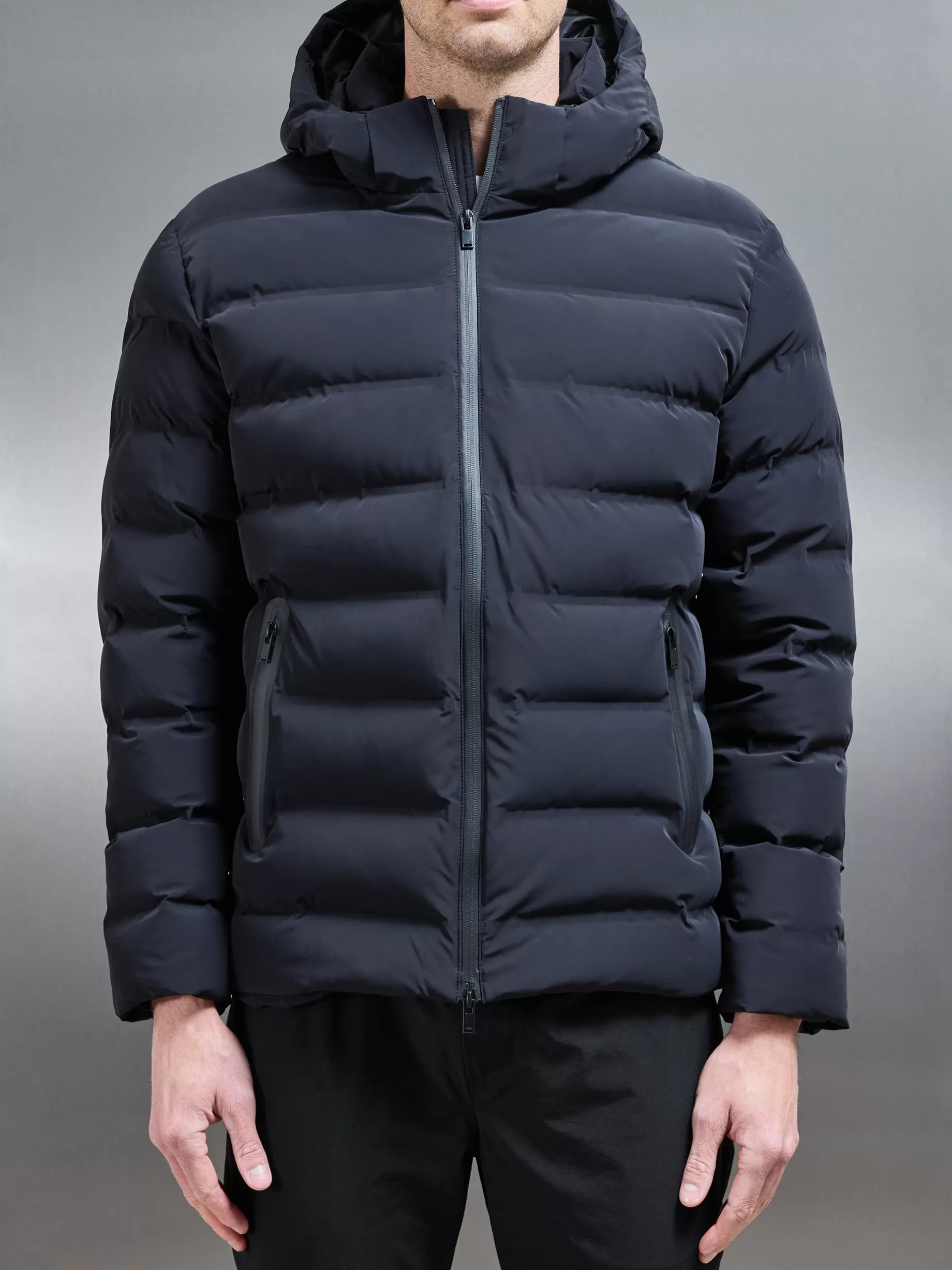 Outlet ARNE Active Down Jacket - Black