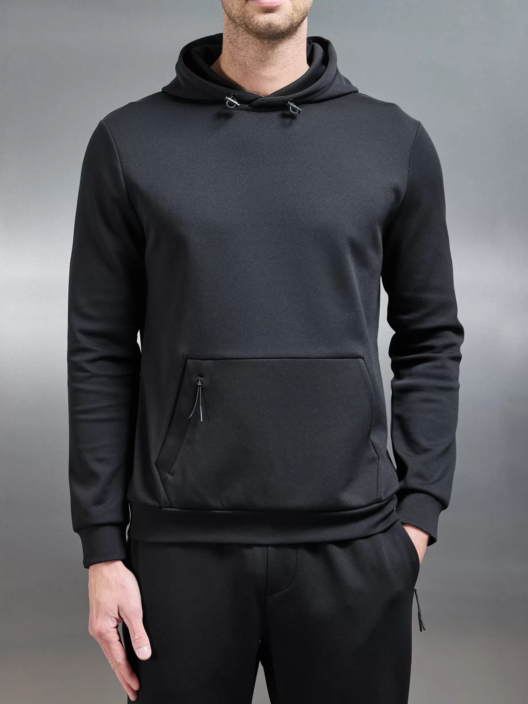 Discount ARNE Active Technical Hoodie - Black