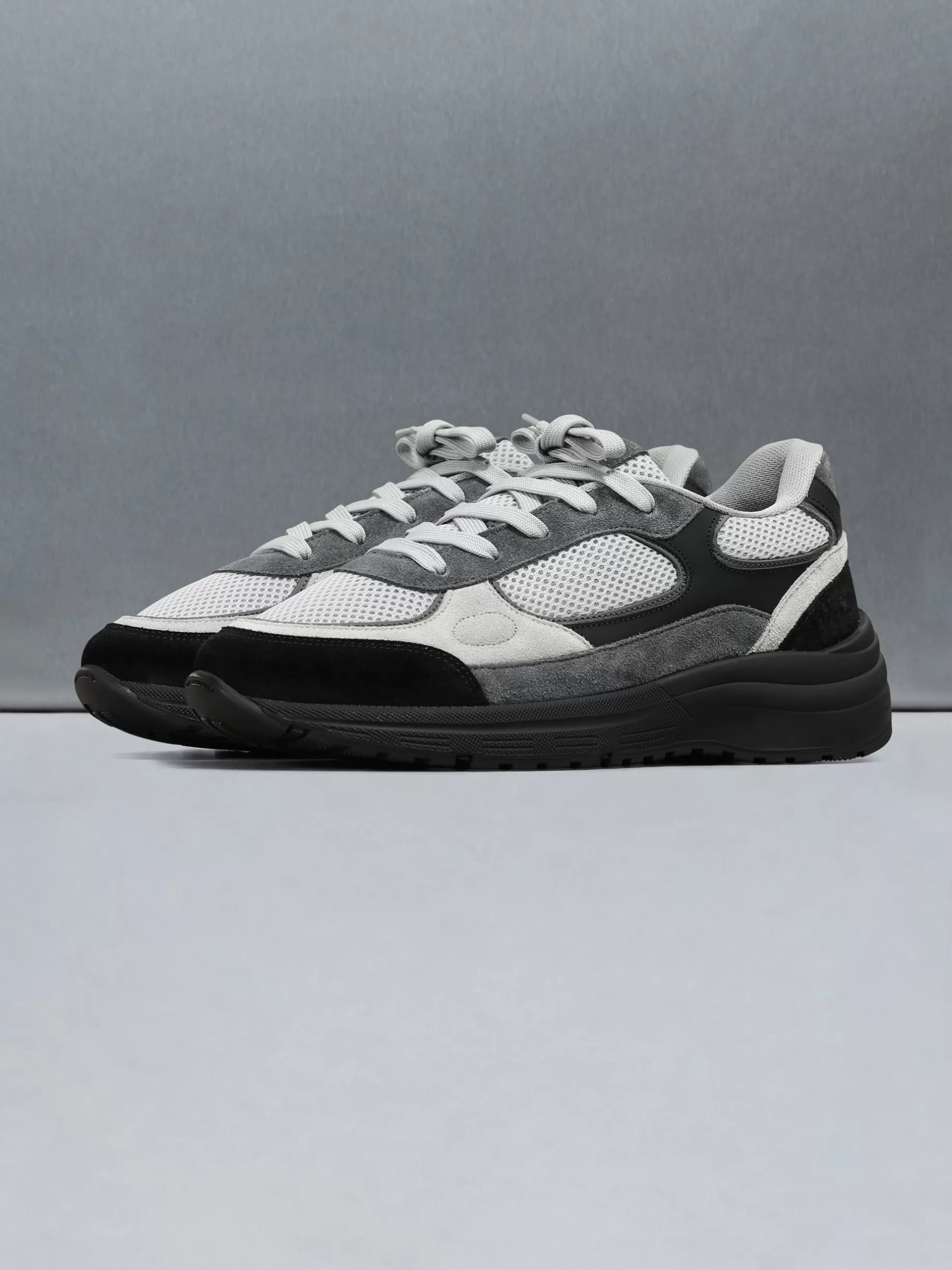 Online ARNE Apollo Runner - Grey Black GreyBlack