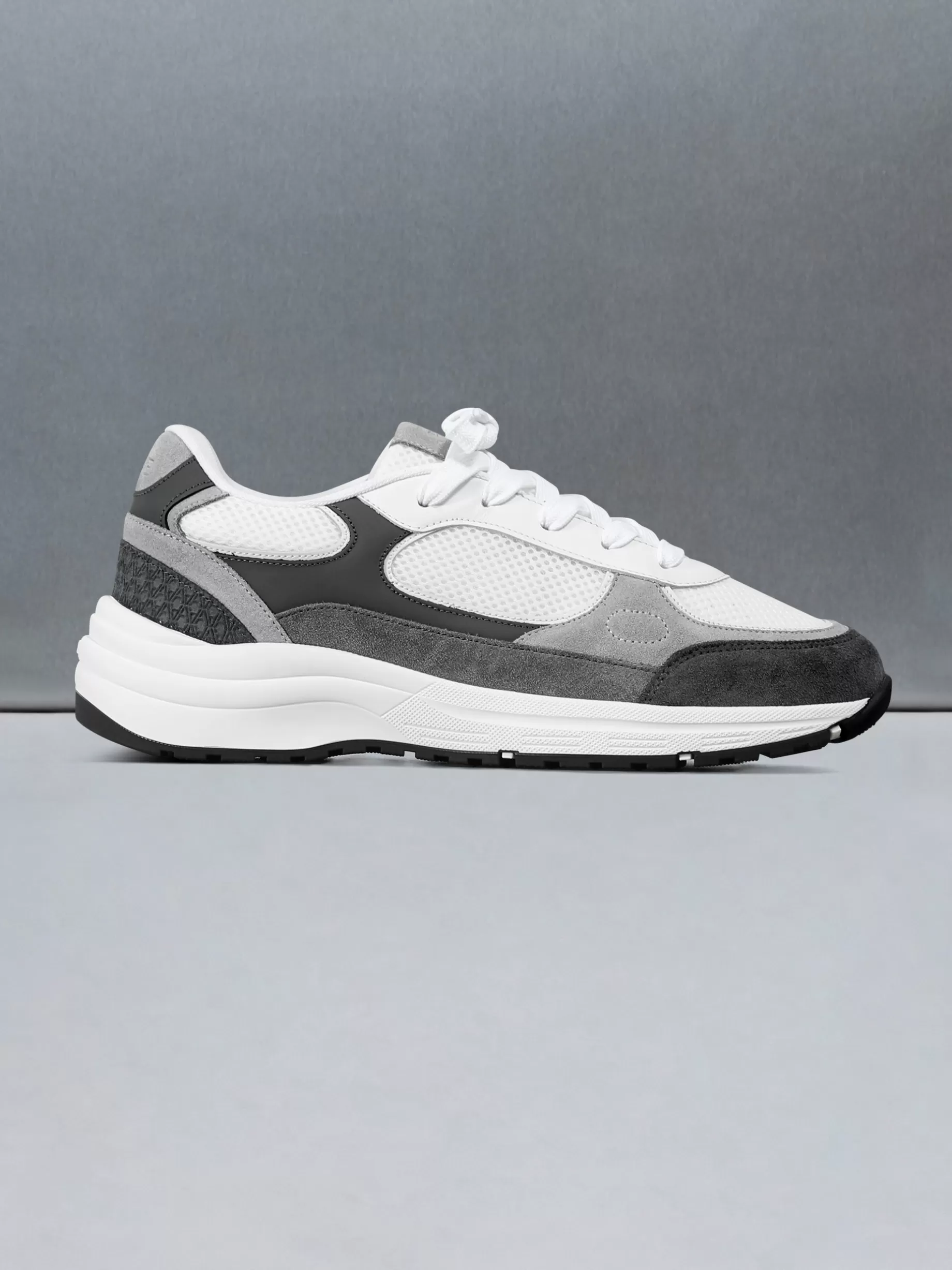 Hot ARNE Apollo Runner - White Grey WhiteGrey