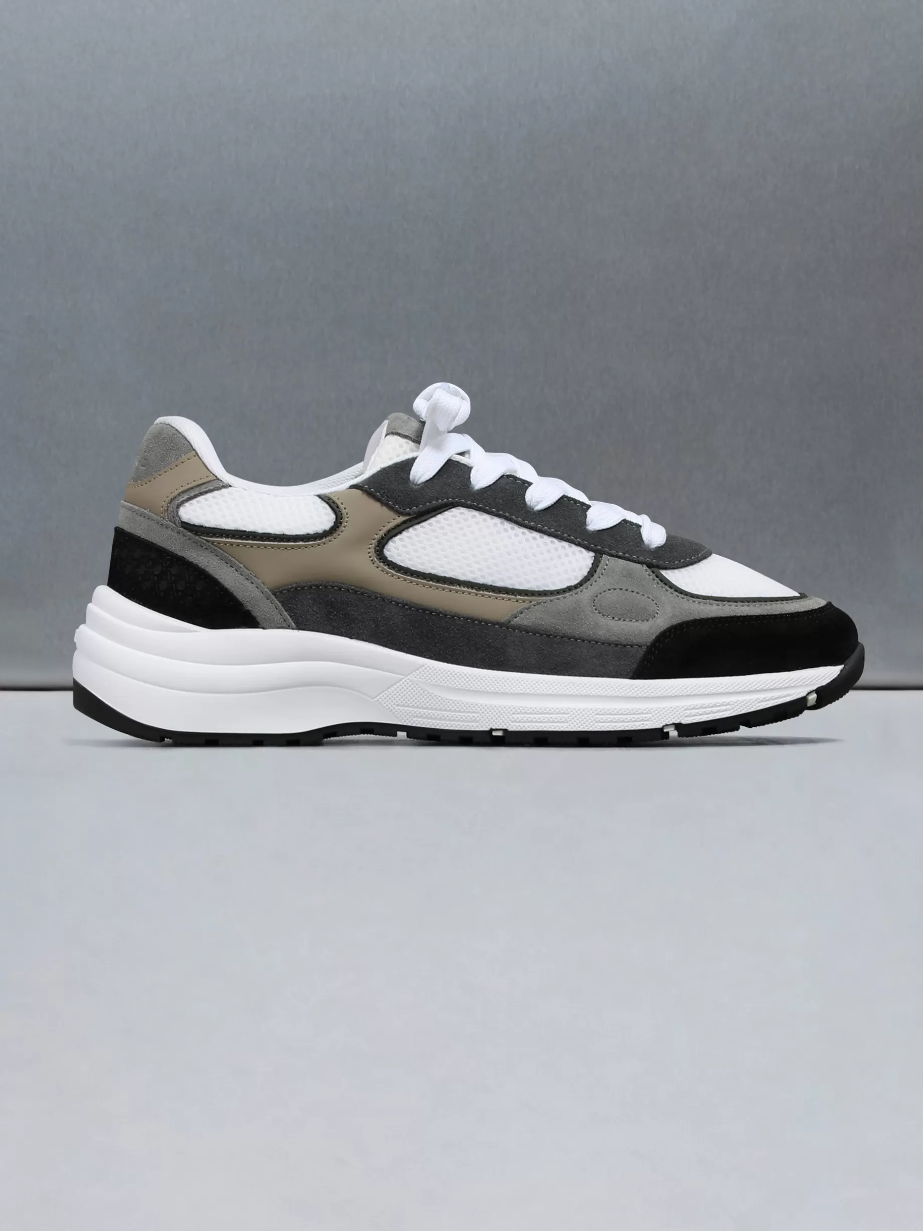 Outlet ARNE Apollo Runner - White Safari WhiteSafari