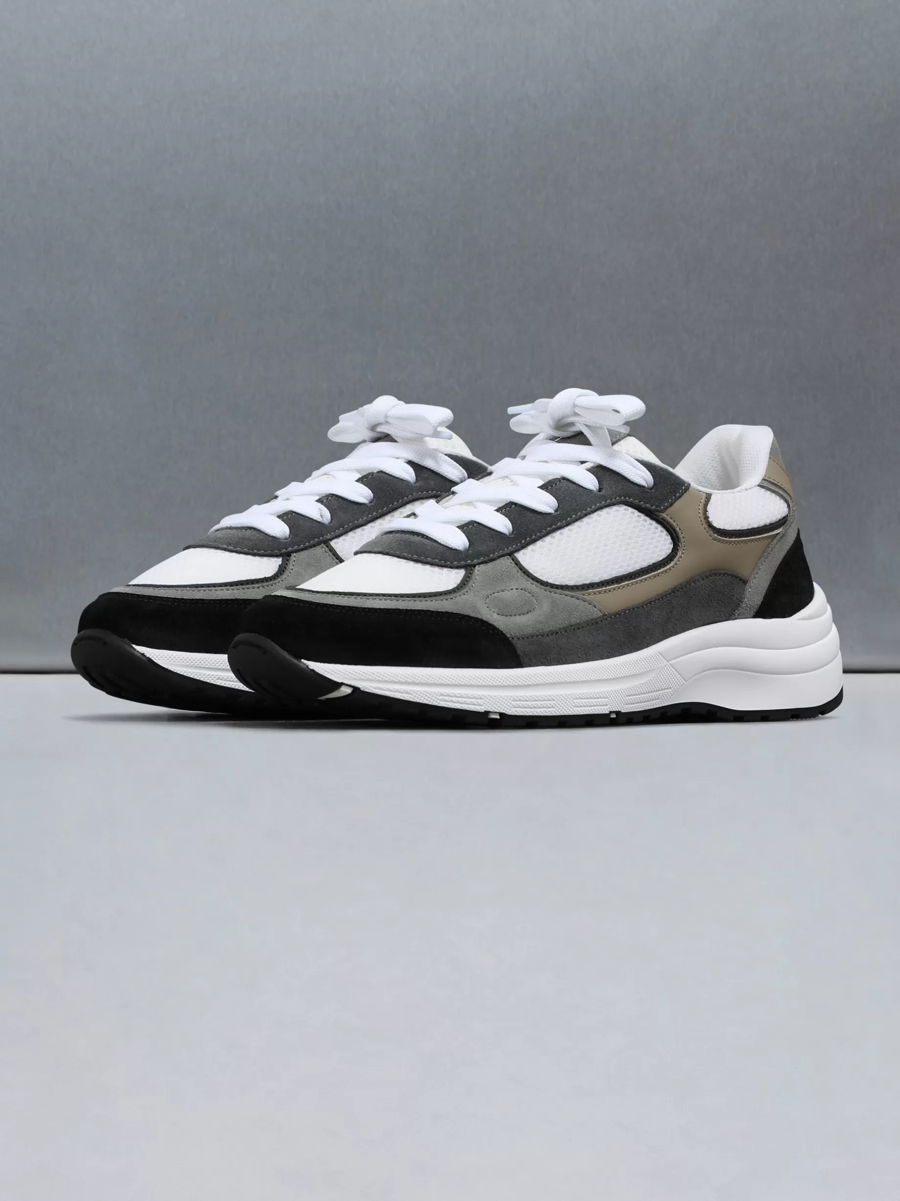 Outlet ARNE Apollo Runner - White Safari WhiteSafari