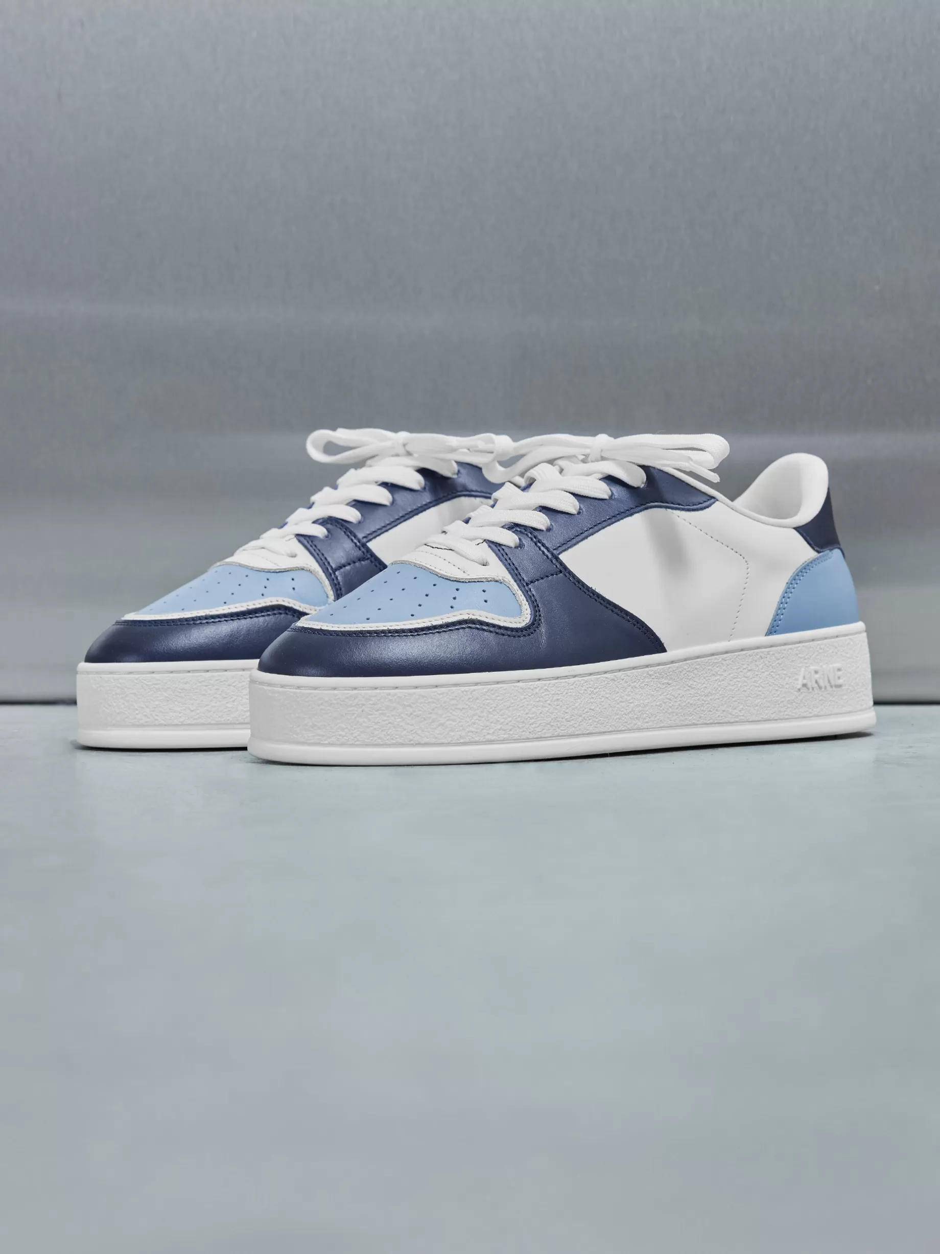 Flash Sale ARNE Arena Trainer - White Light Blue Navy WhiteLightBlueNavy