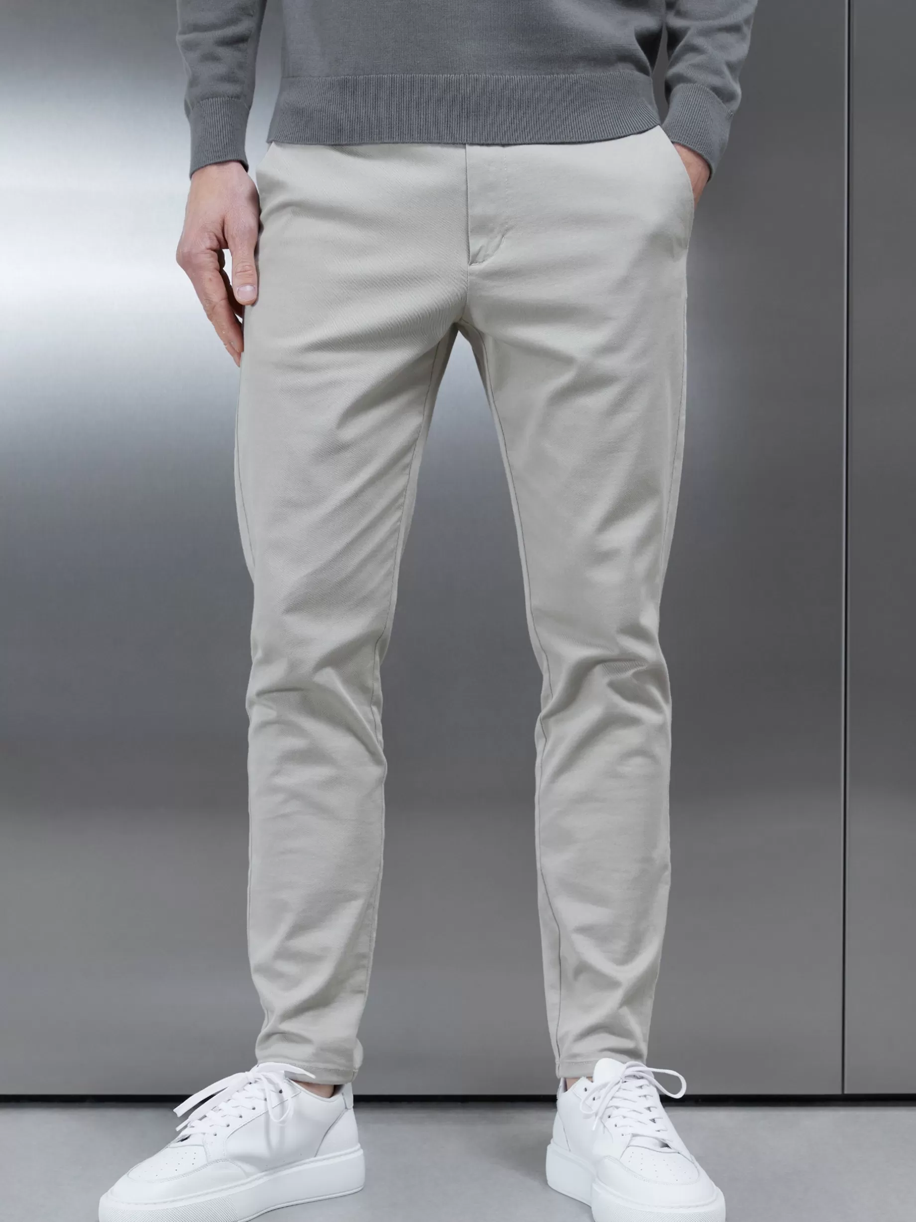 Best Sale ARNE Chino Trouser - Stone