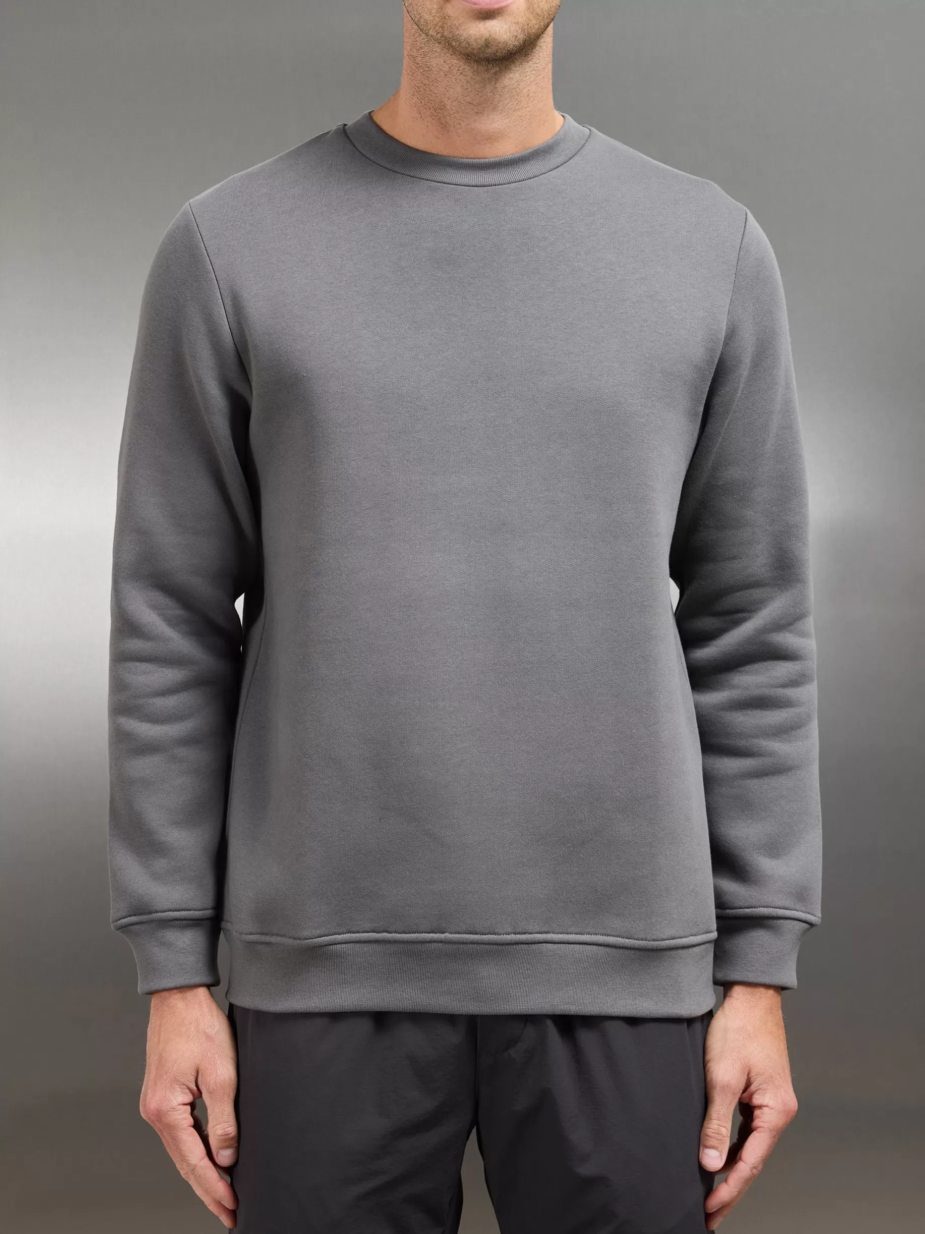 New ARNE Essential Sweatshirt - Grey