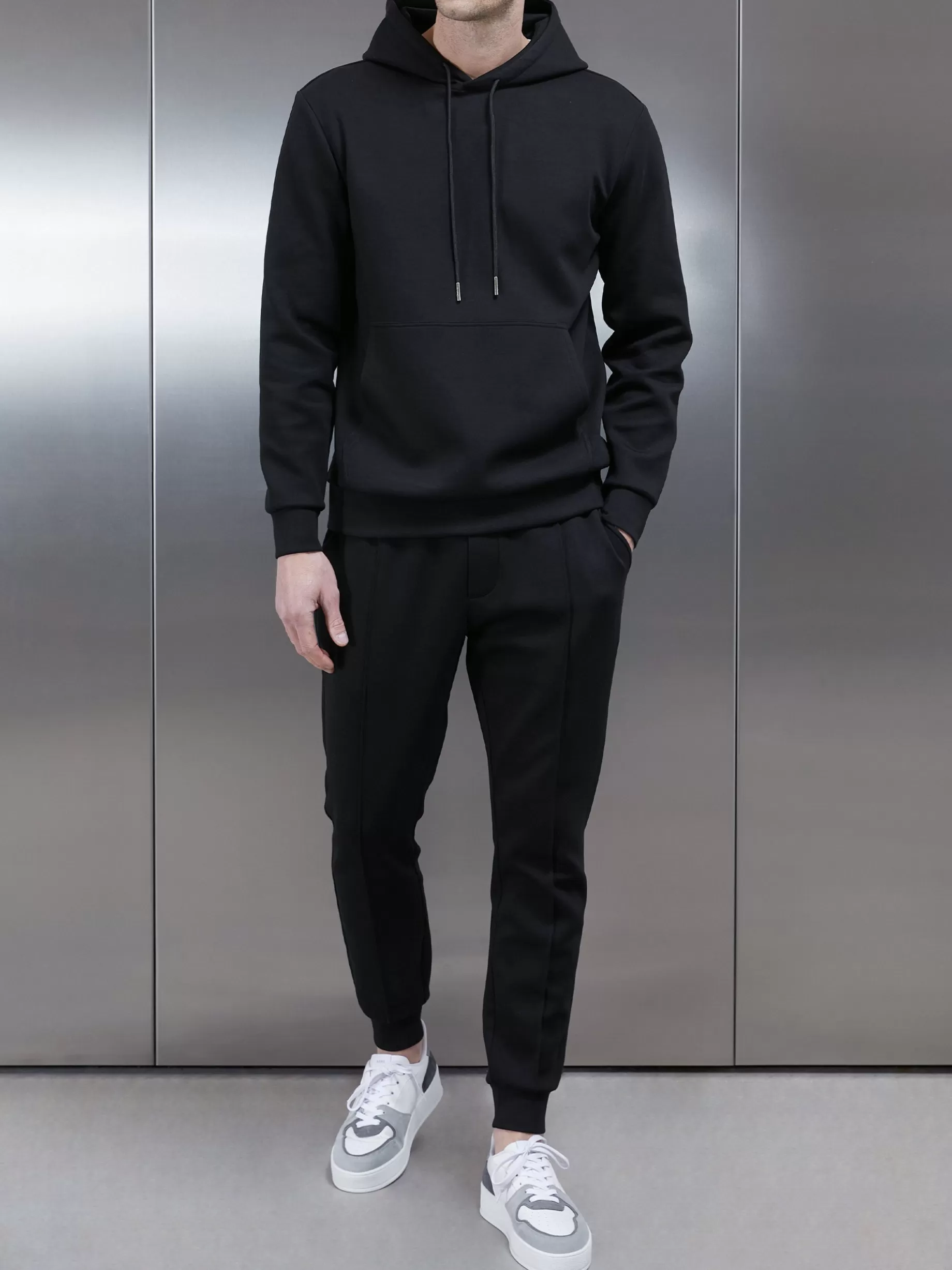 Best Sale ARNE Interlock Jersey Jogger - Black