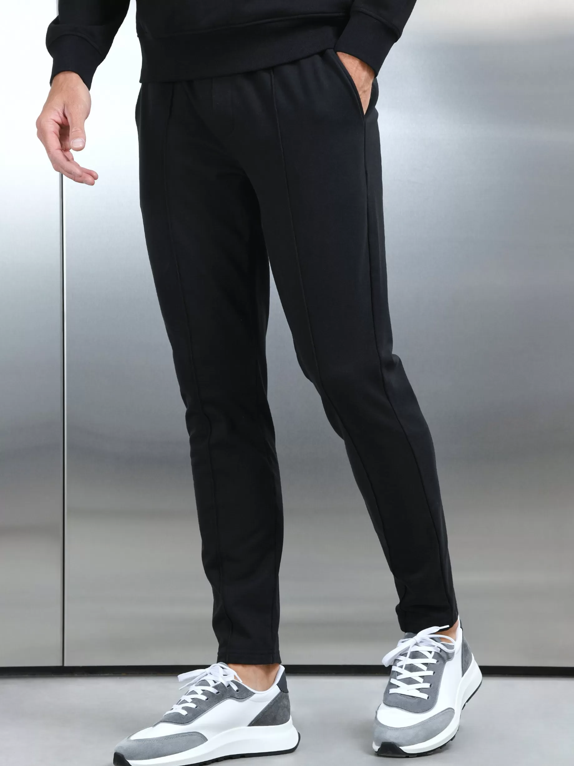 Sale ARNE Jersey Jogger - Black