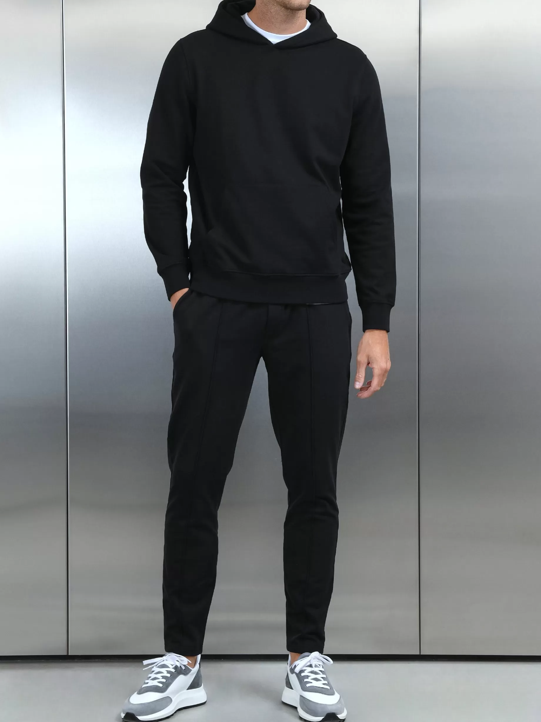 Sale ARNE Jersey Jogger - Black