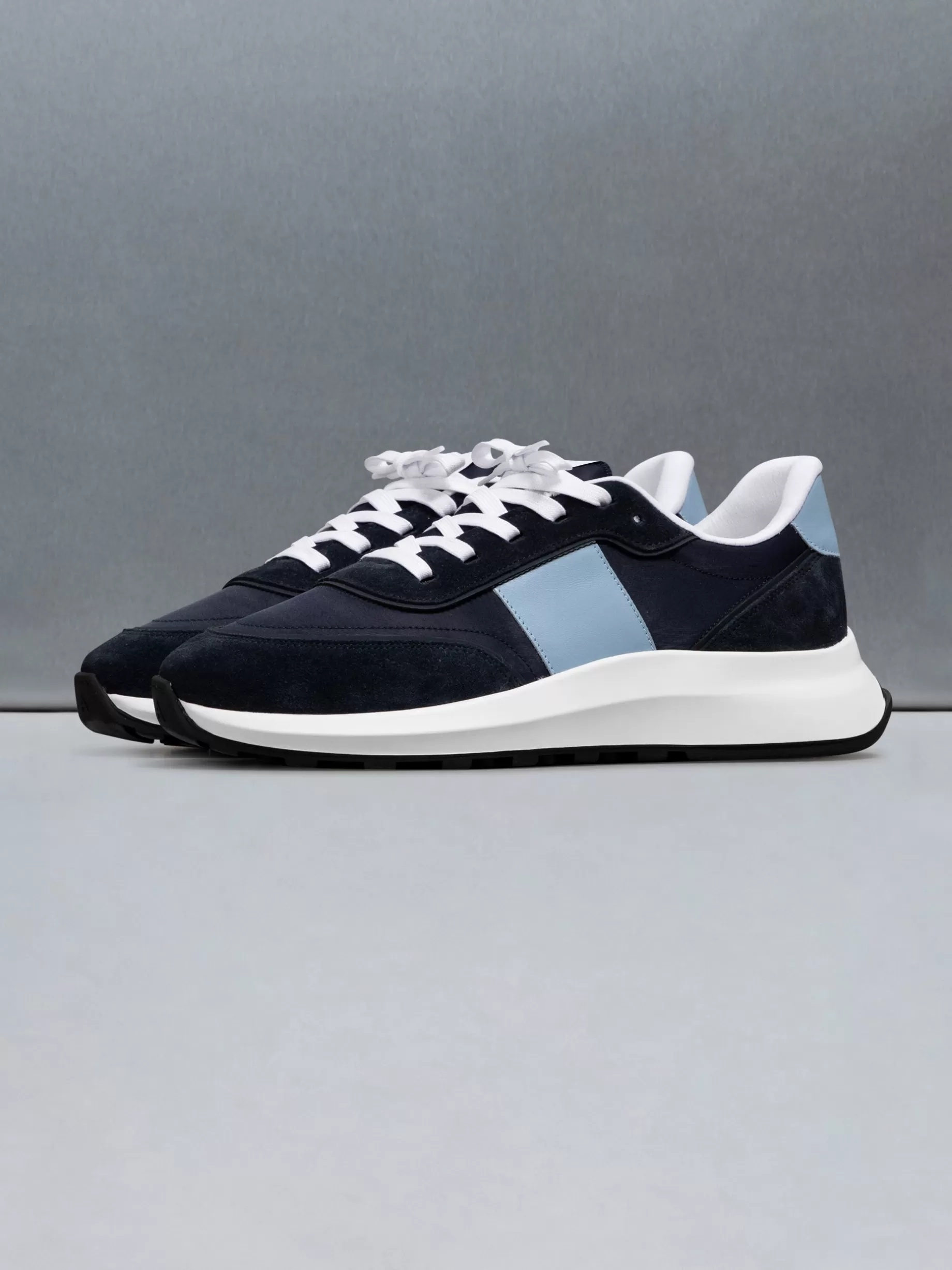 Clearance ARNE Low Runner 2.0 - Navy Light Blue NavyLightBlue