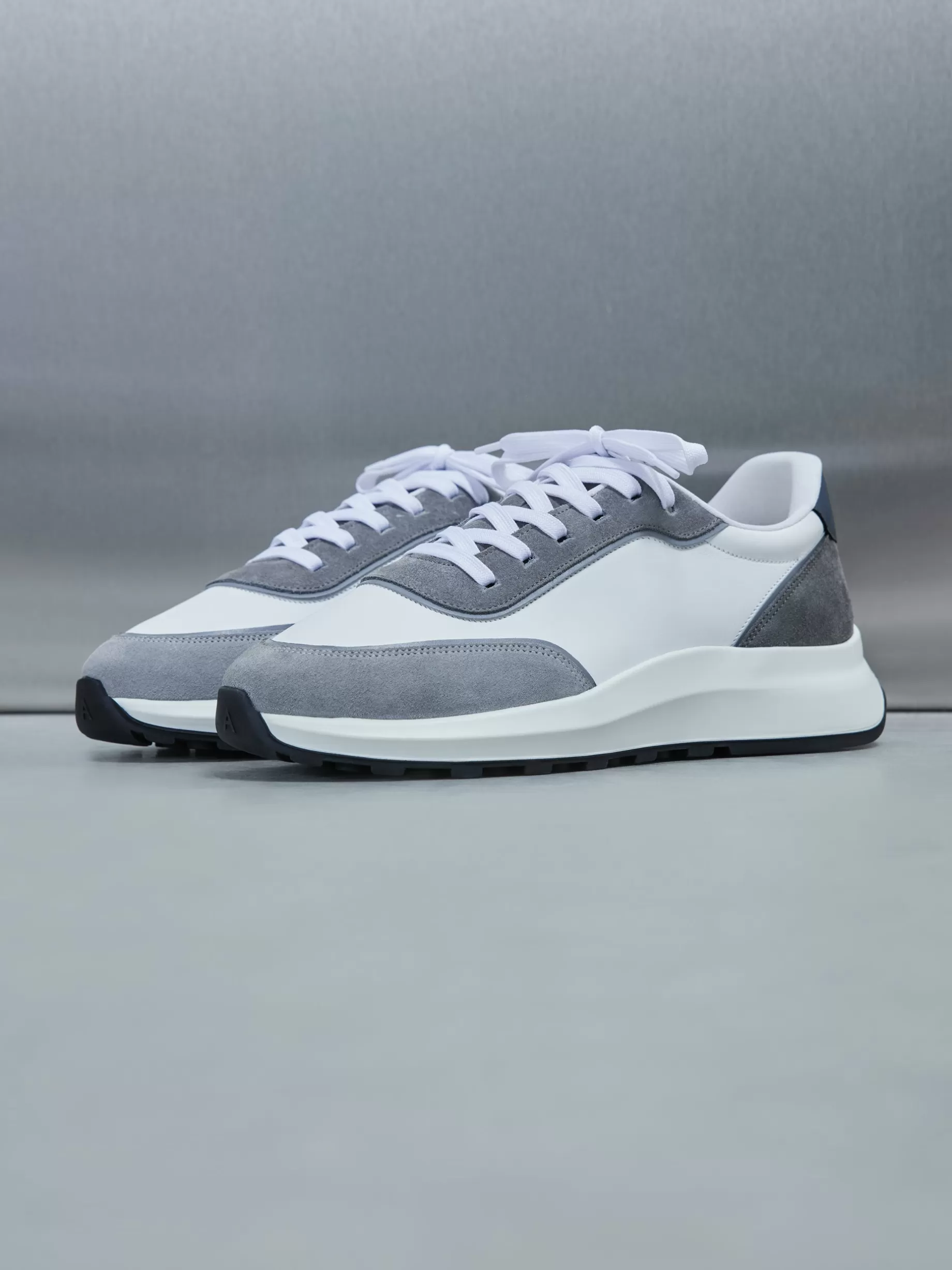 Best Sale ARNE Low Runner - White Grey WhiteGrey