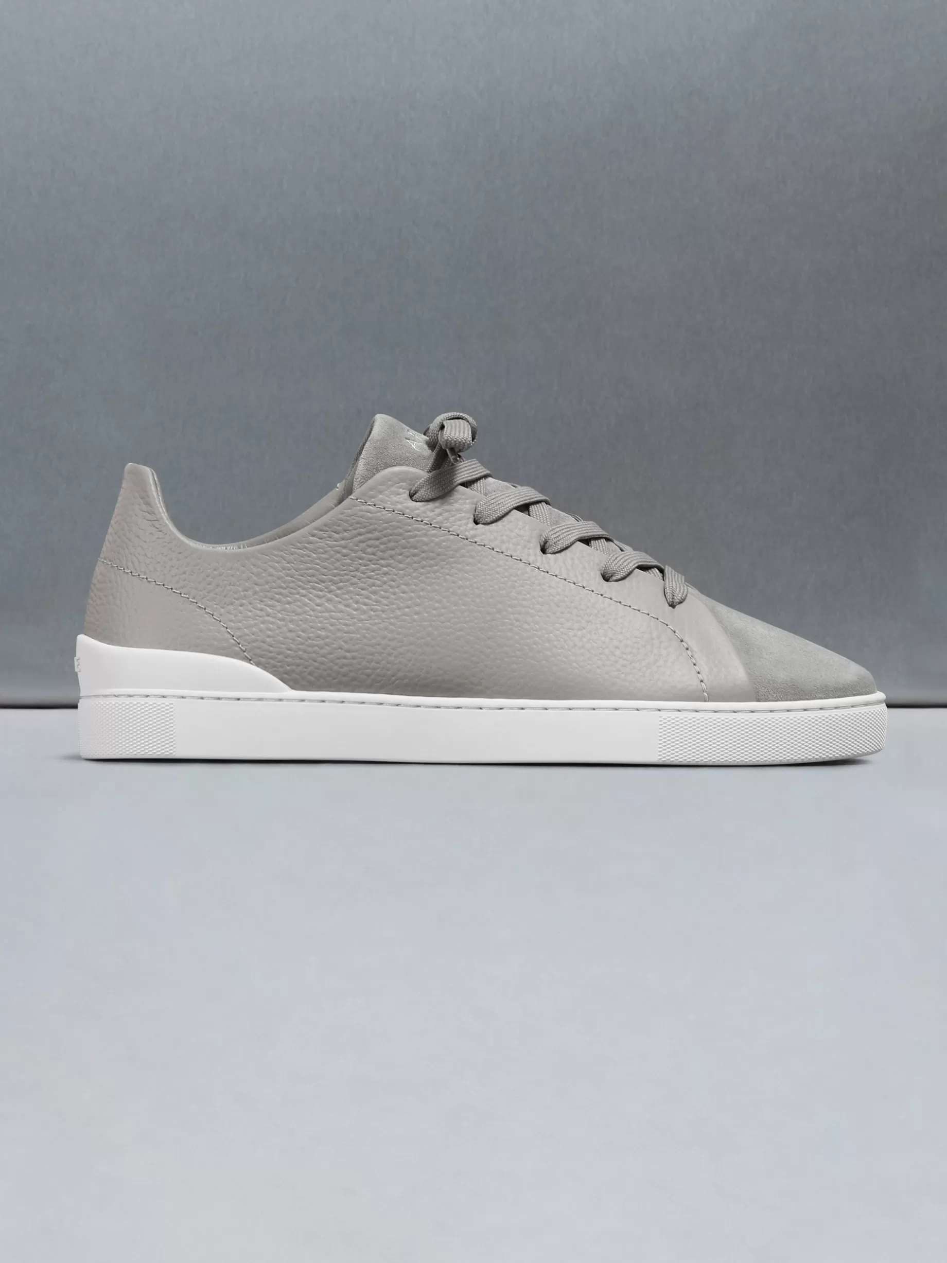 Fashion ARNE Low Trainer Tumbled Leather - Stone