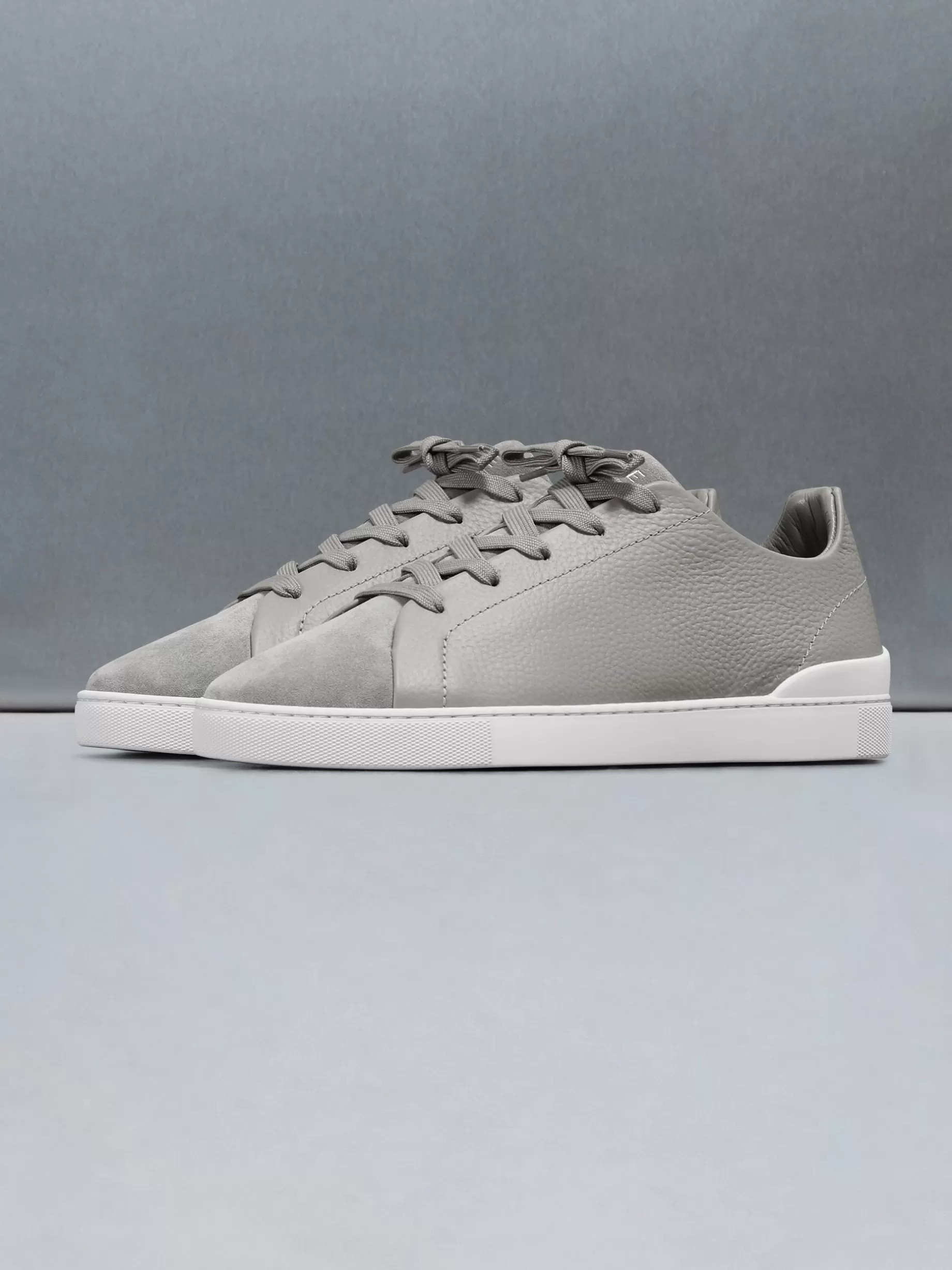 Fashion ARNE Low Trainer Tumbled Leather - Stone