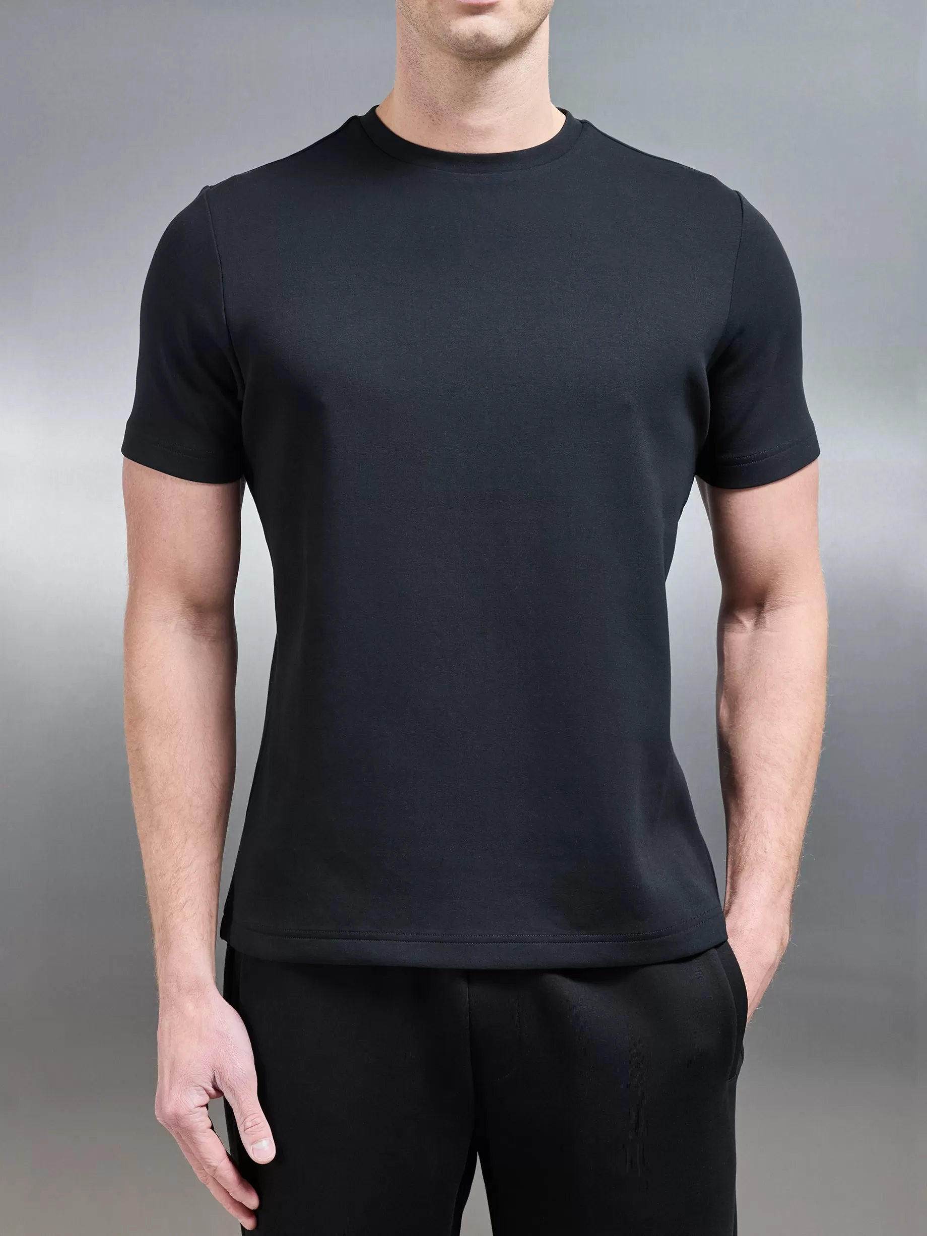 Online ARNE Neoprene T-Shirt - Black