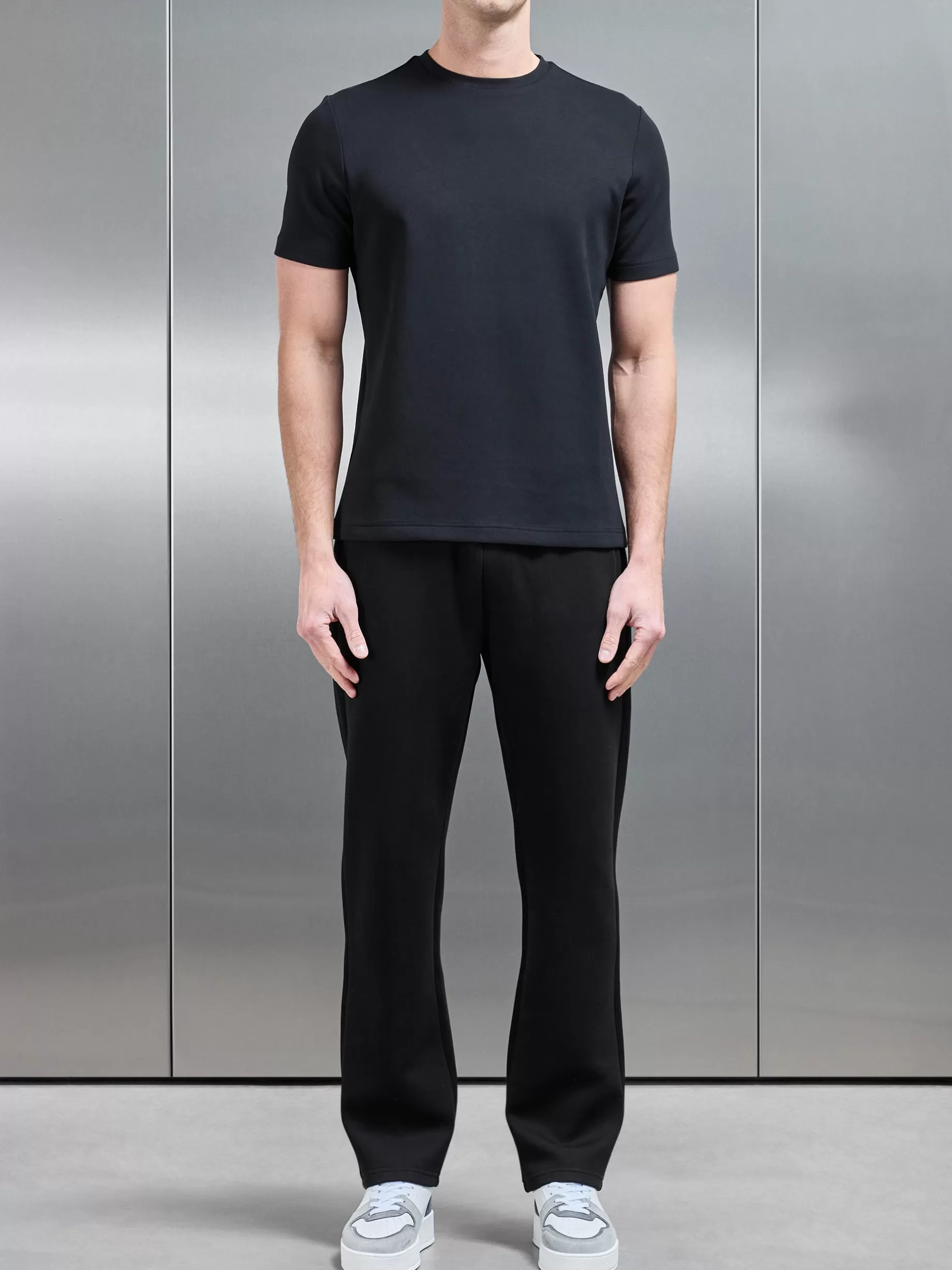 Online ARNE Neoprene T-Shirt - Black