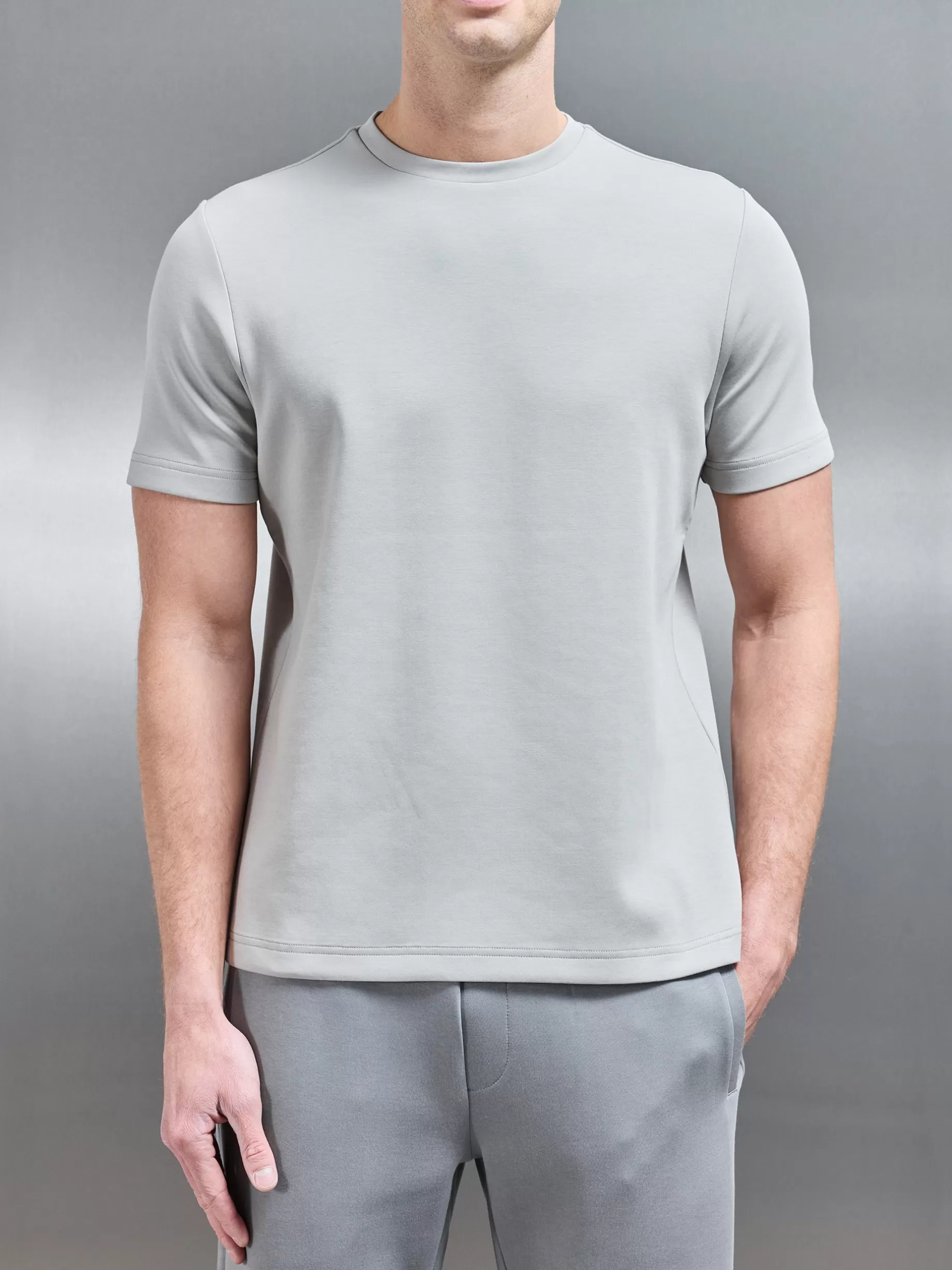 Online ARNE Neoprene T-Shirt - Stone