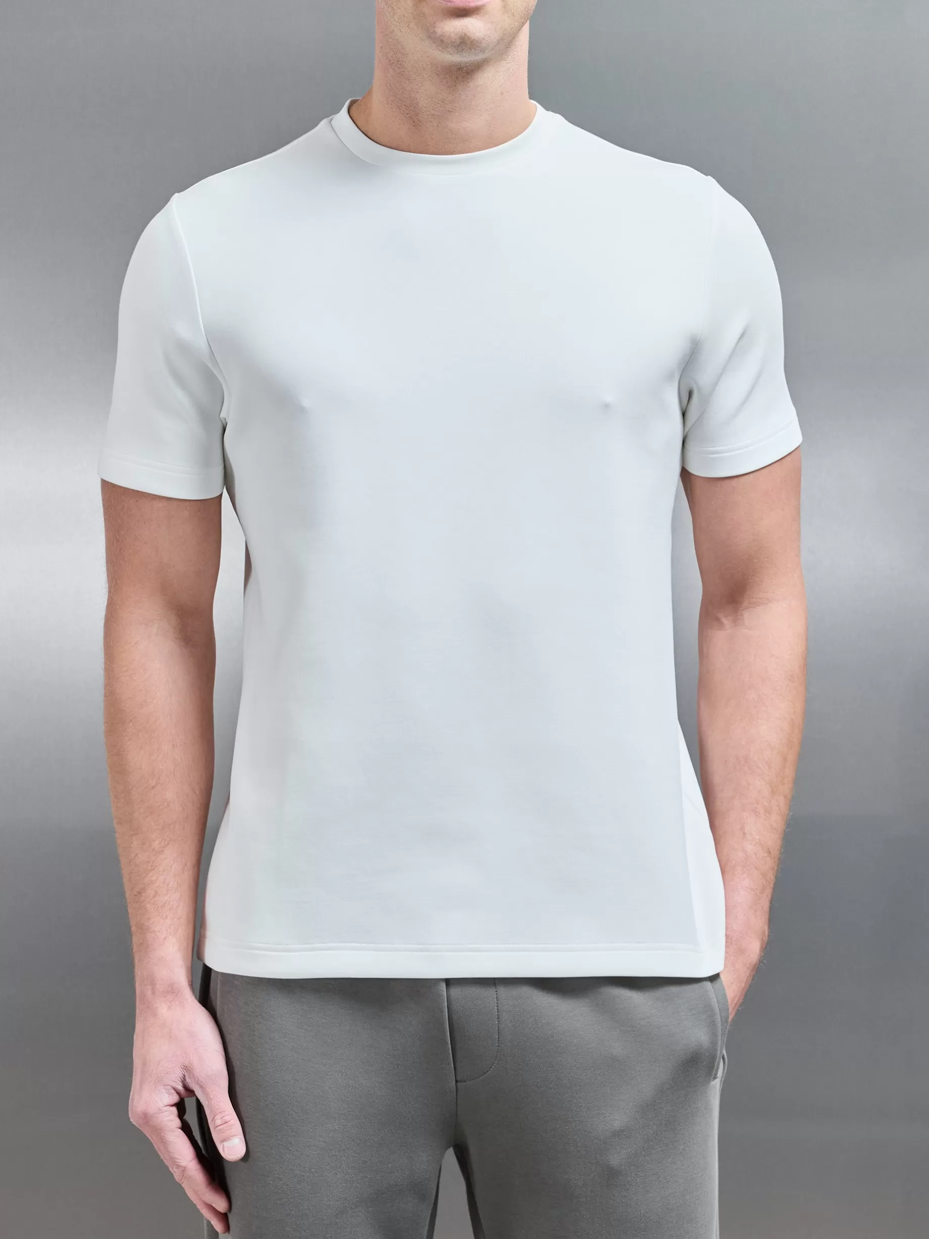 Shop ARNE Neoprene T-Shirt - White