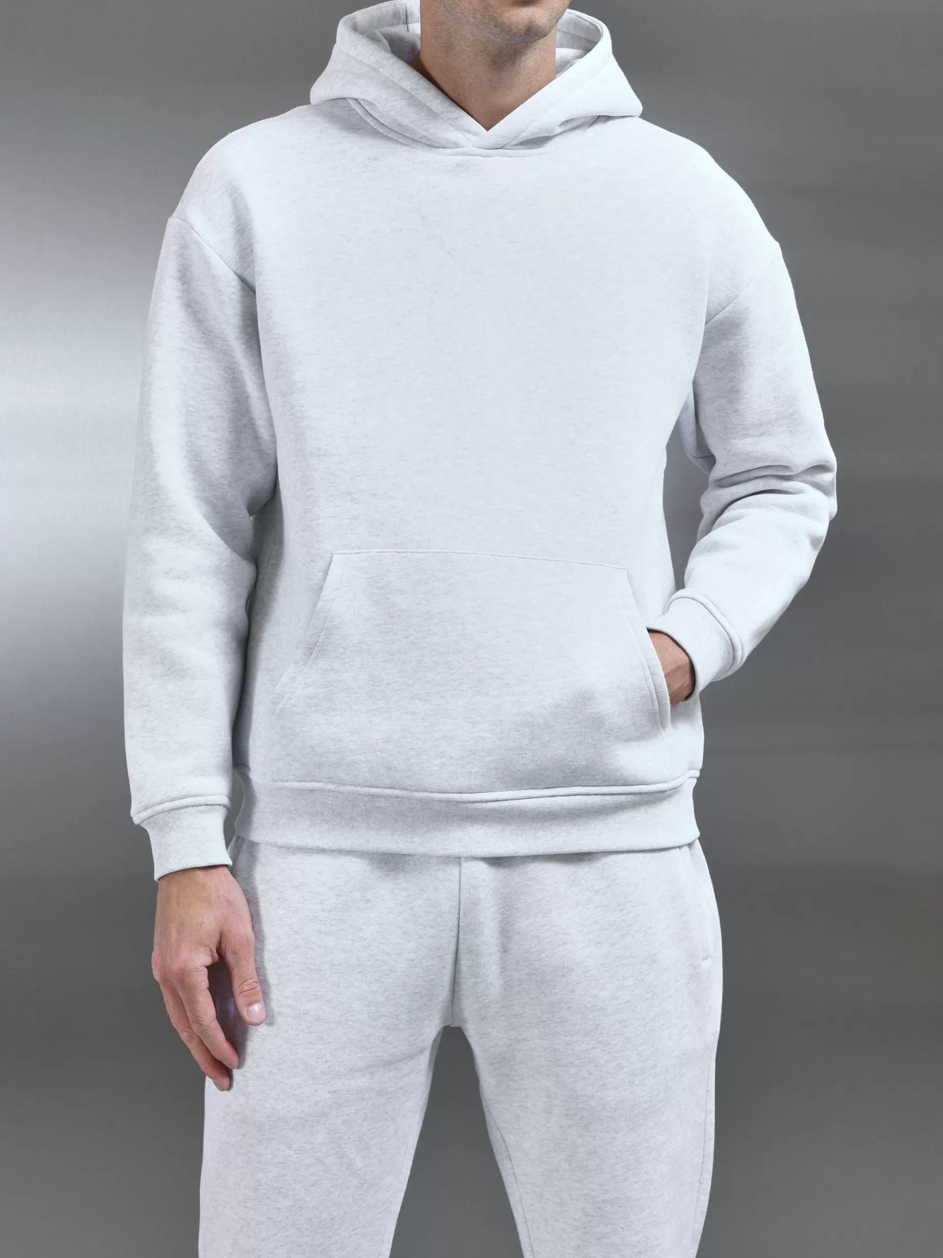 Best Sale ARNE Relaxed Fit Hoodie - Marl Grey MarlGrey