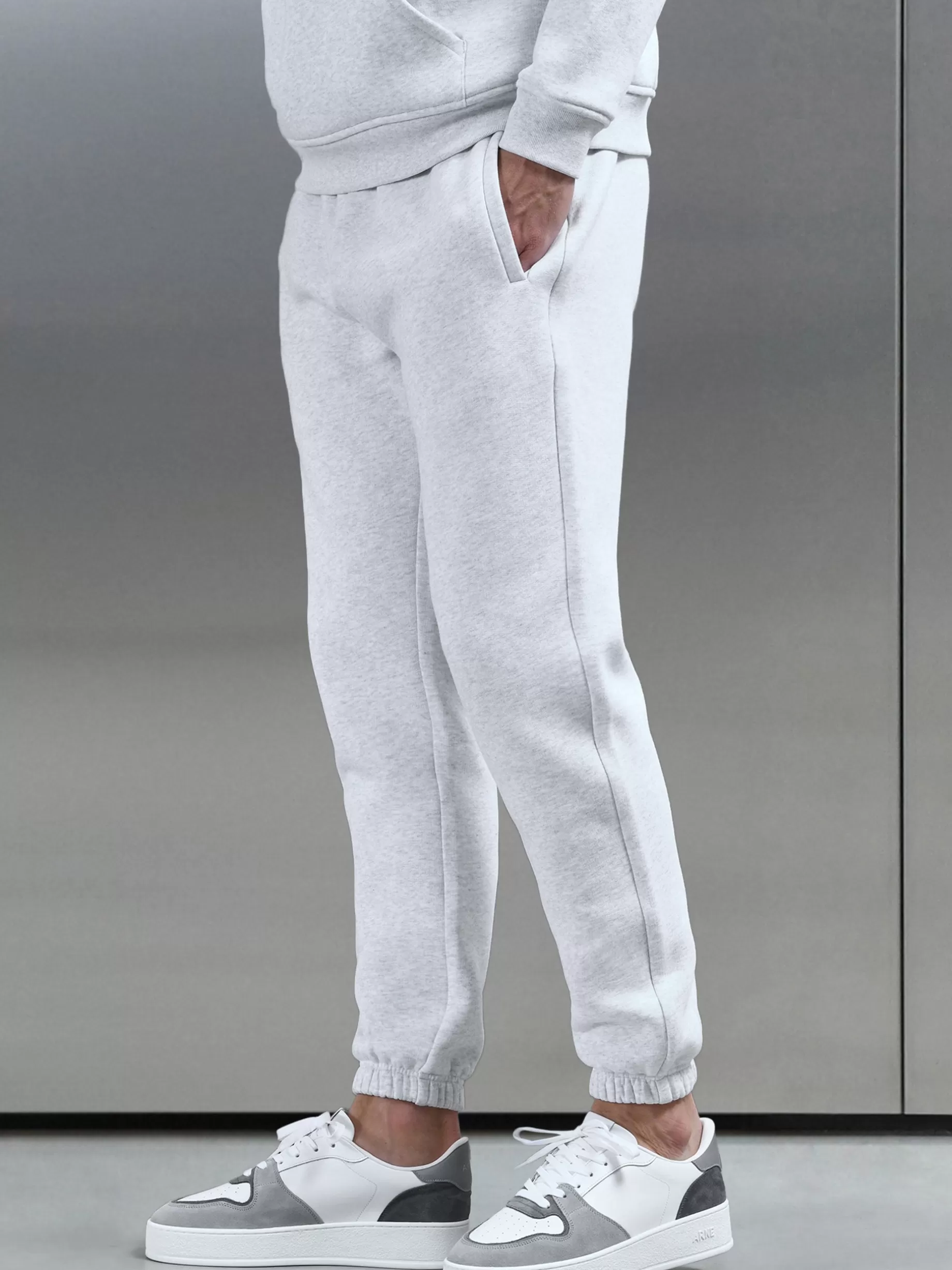 Fashion ARNE Relaxed Fit Jogger - Marl Grey MarlGrey