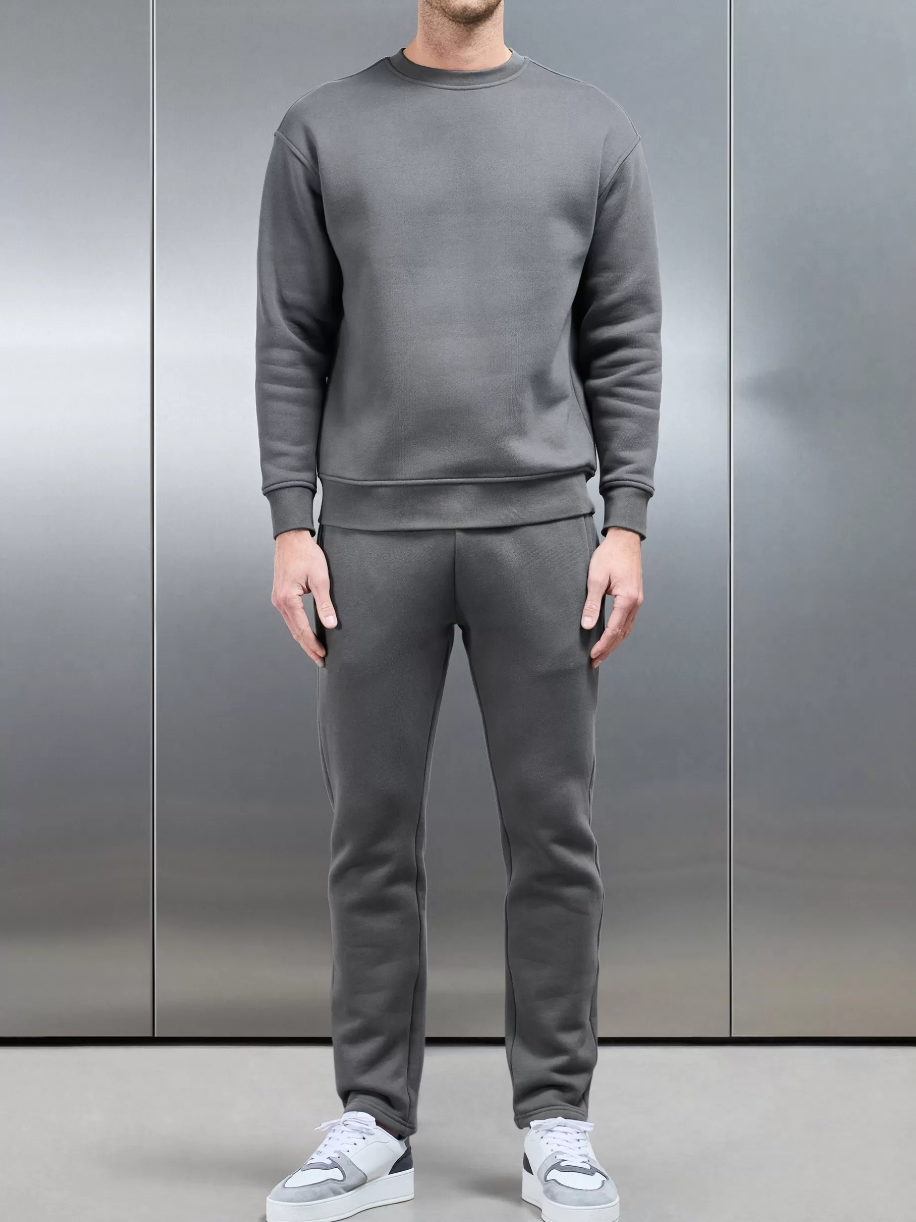 Best Sale ARNE Relaxed Fit Sweatshirt - Grey