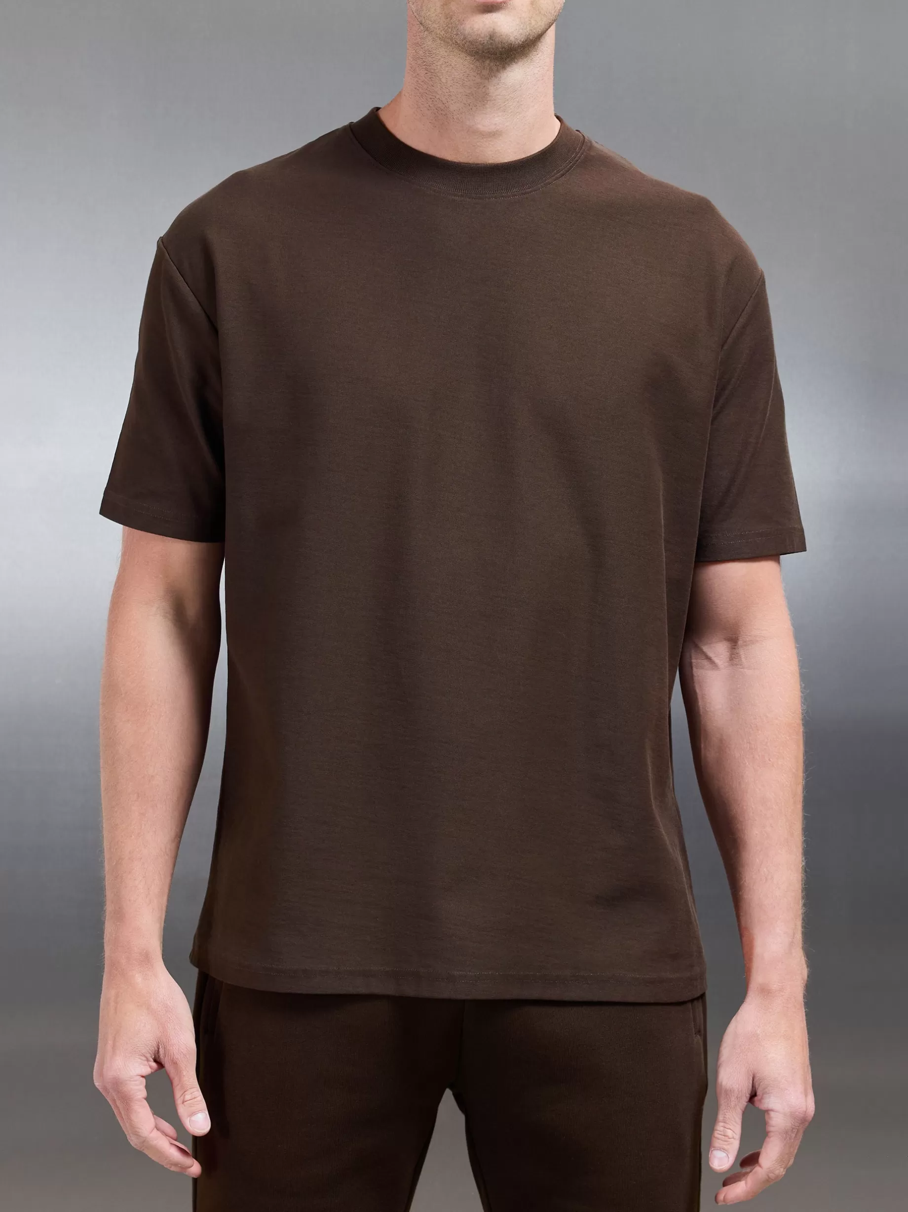 Discount ARNE Relaxed Fit T-Shirt - Brown