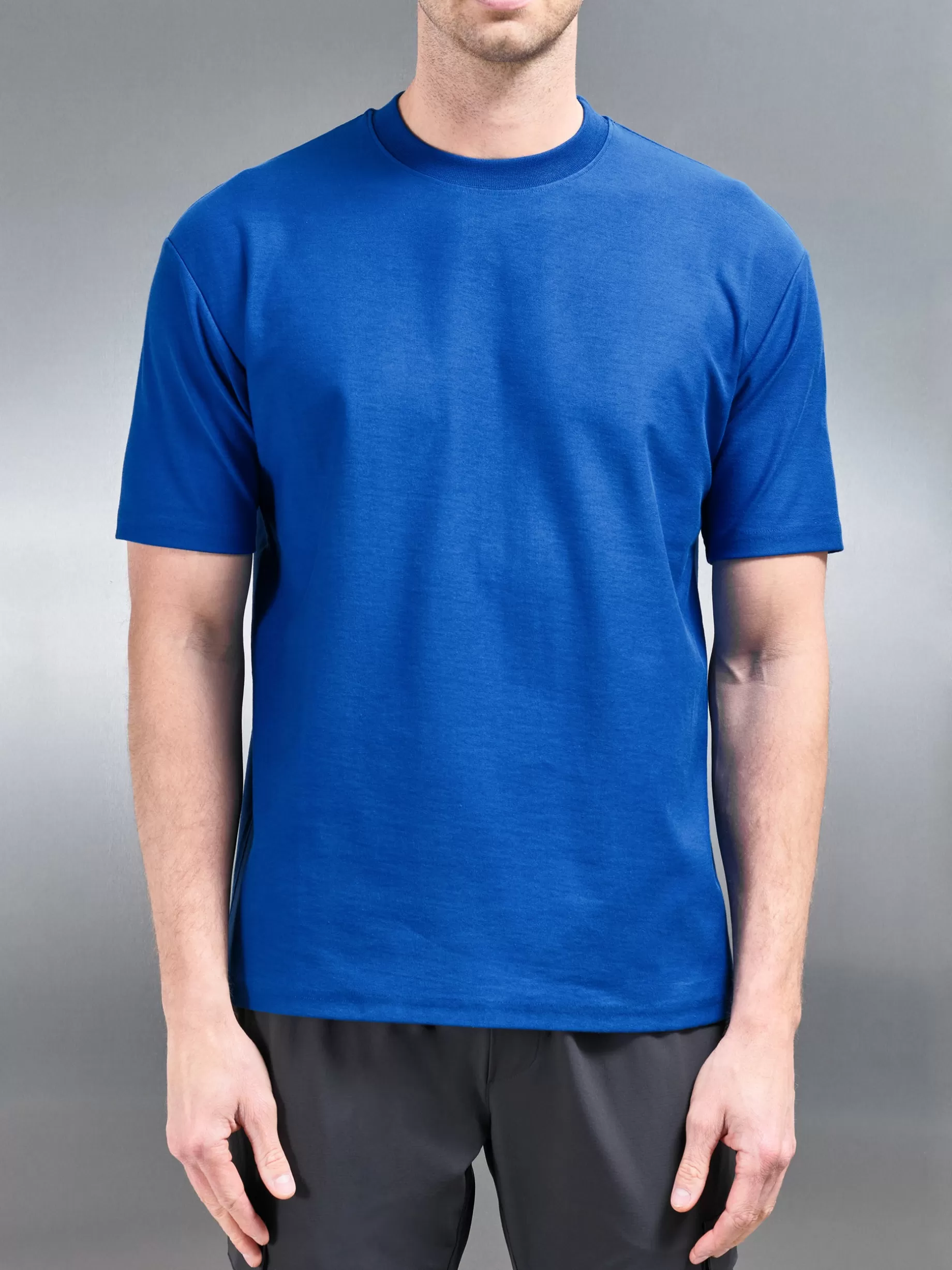 Shop ARNE Relaxed Fit T-Shirt - Cobalt Blue CobaltBlue