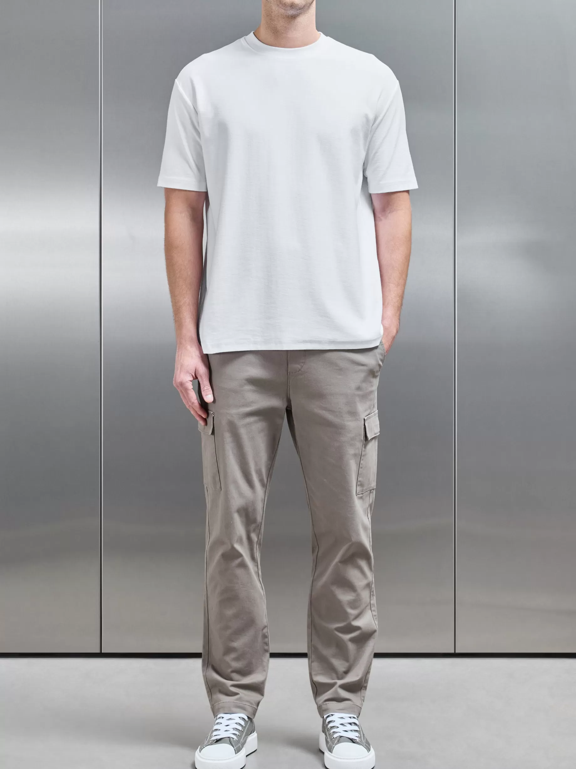 Shop ARNE Relaxed Fit T-Shirt - White