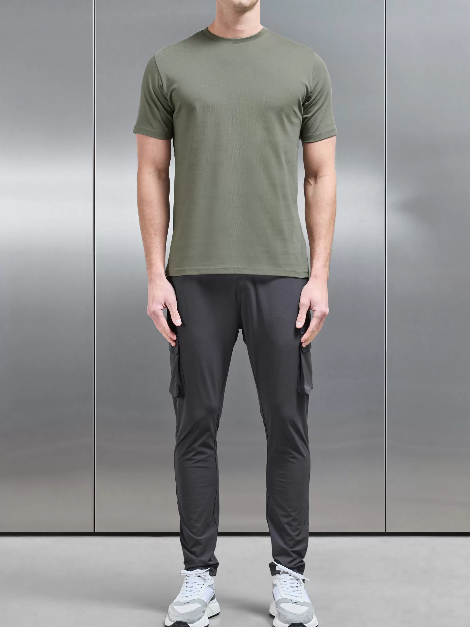 Best Sale ARNE Slim Fit Cotton T-shirt - Sage