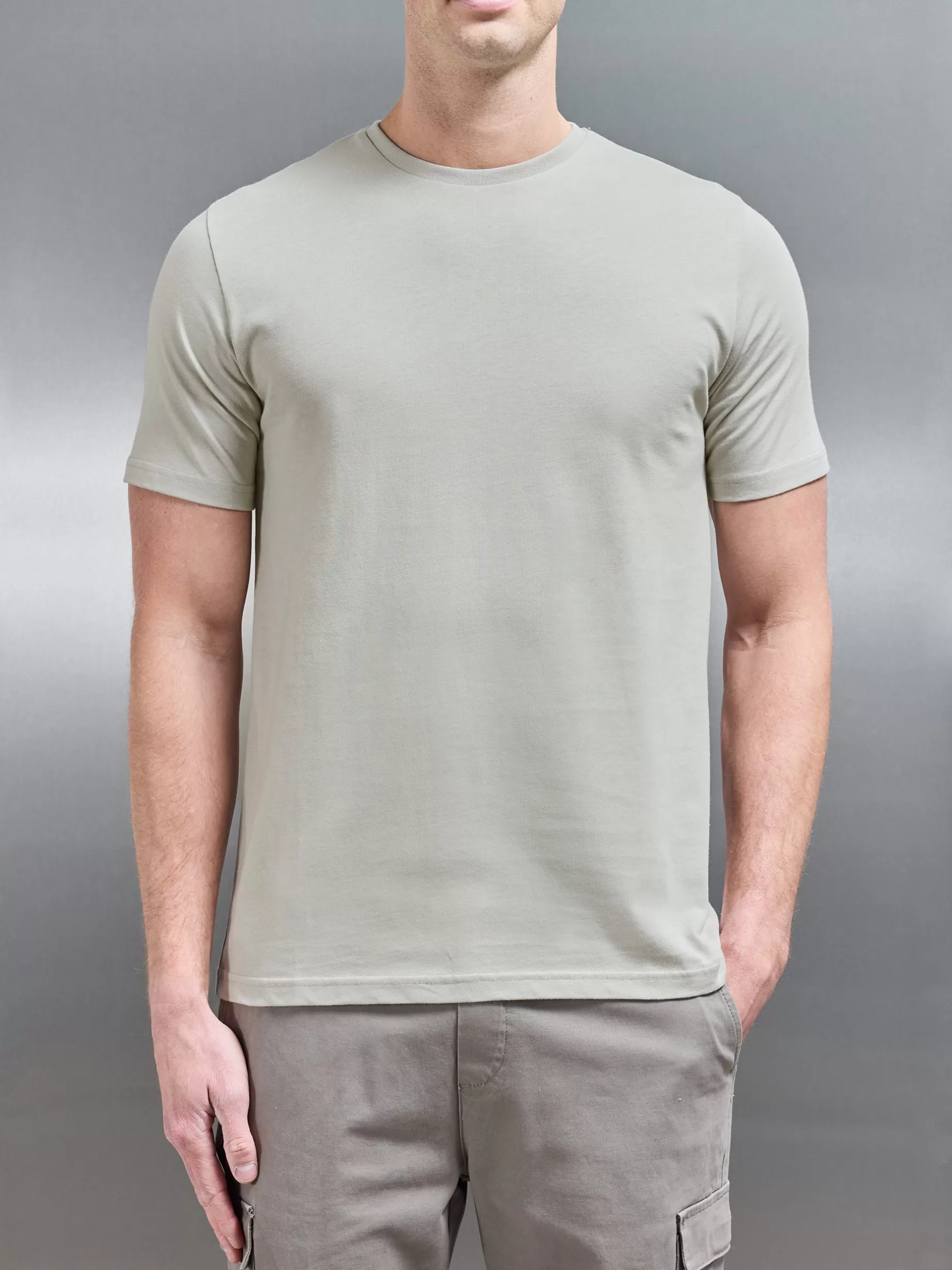 Best Sale ARNE Slim Fit Cotton T-shirt - Stone