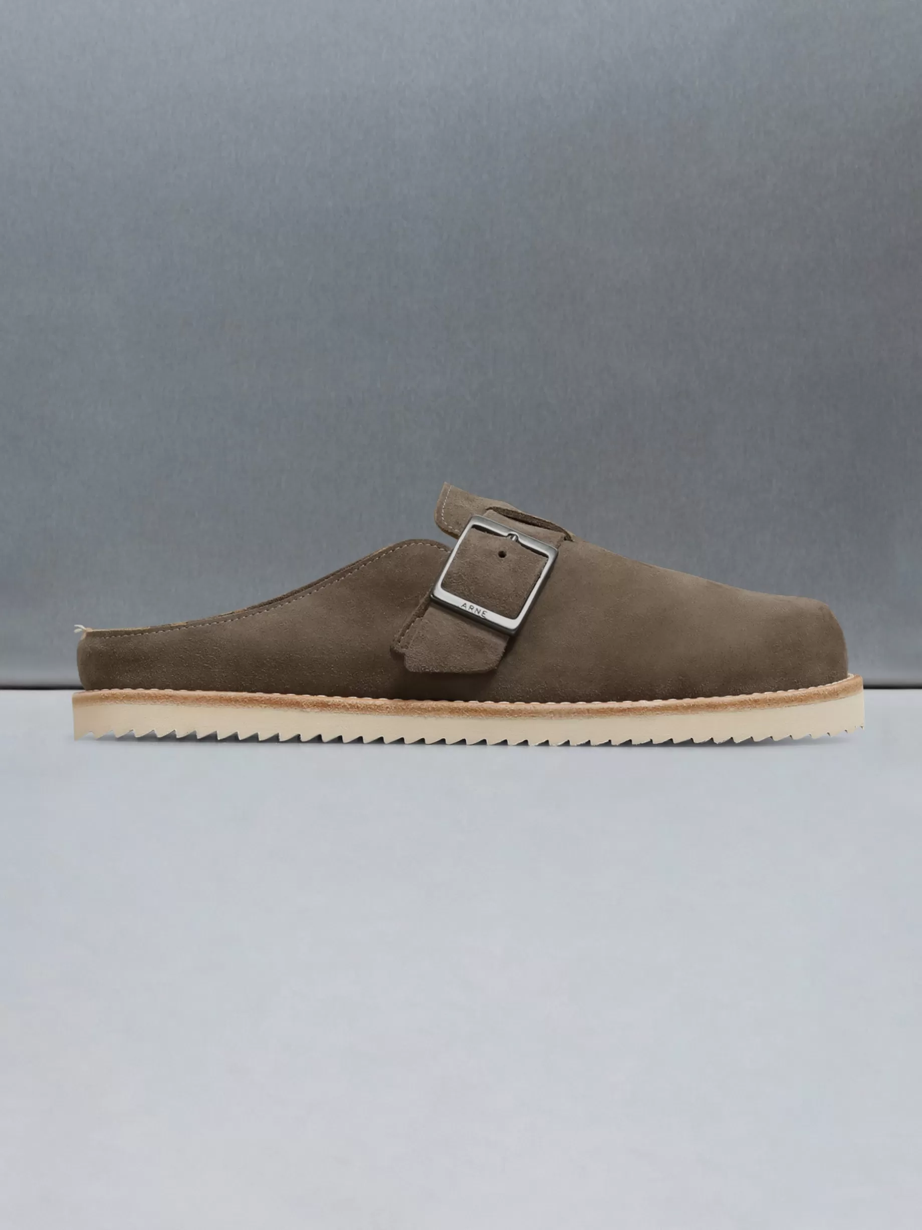 Sale ARNE Suede Mule - Taupe