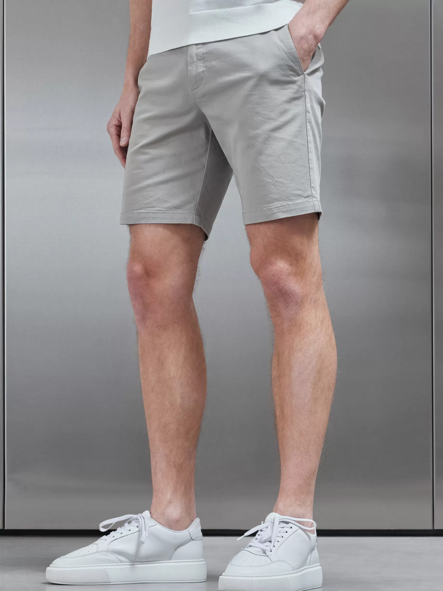 Best ARNE Tailored Chino Short - Stone