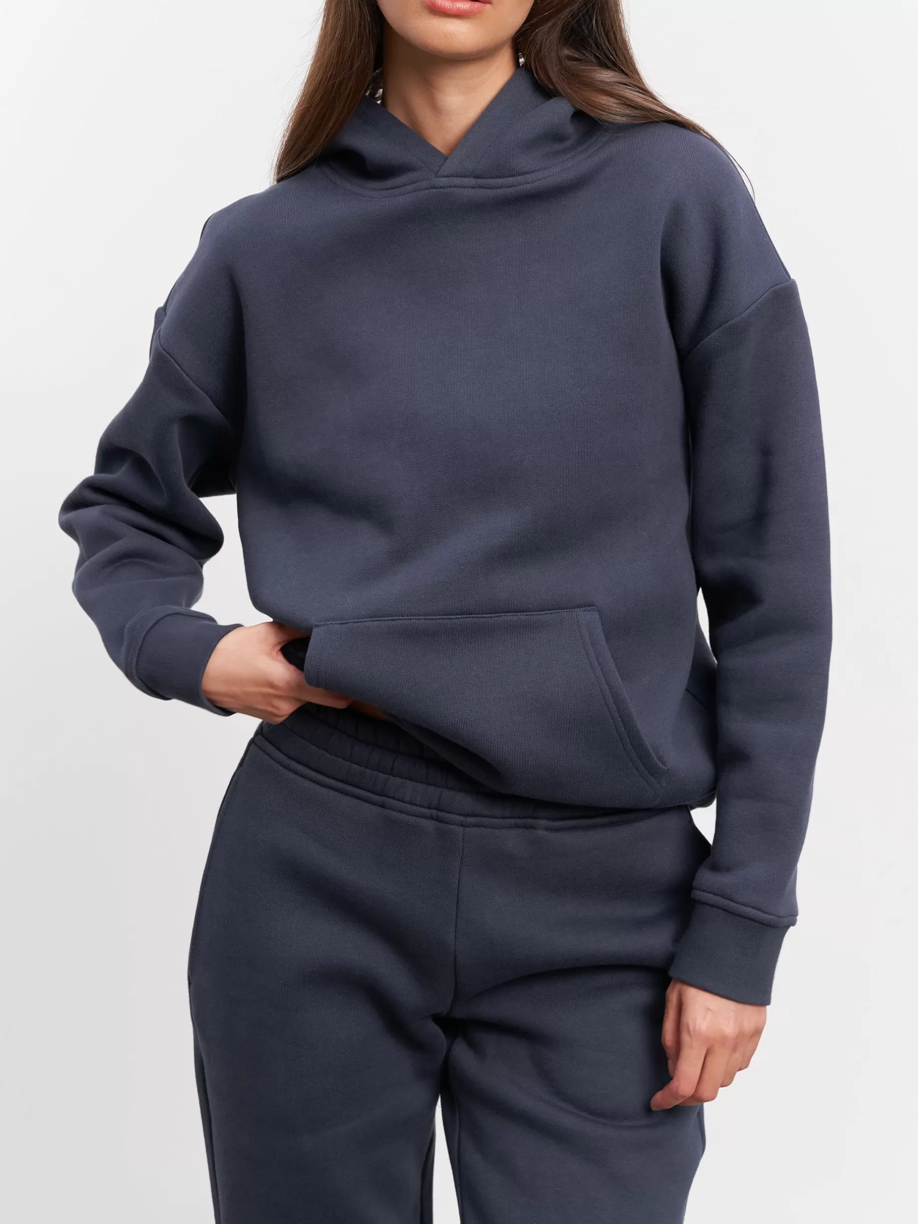 Sale ARNE Women Relaxed Hoodie - Slate Blue SlateBlue