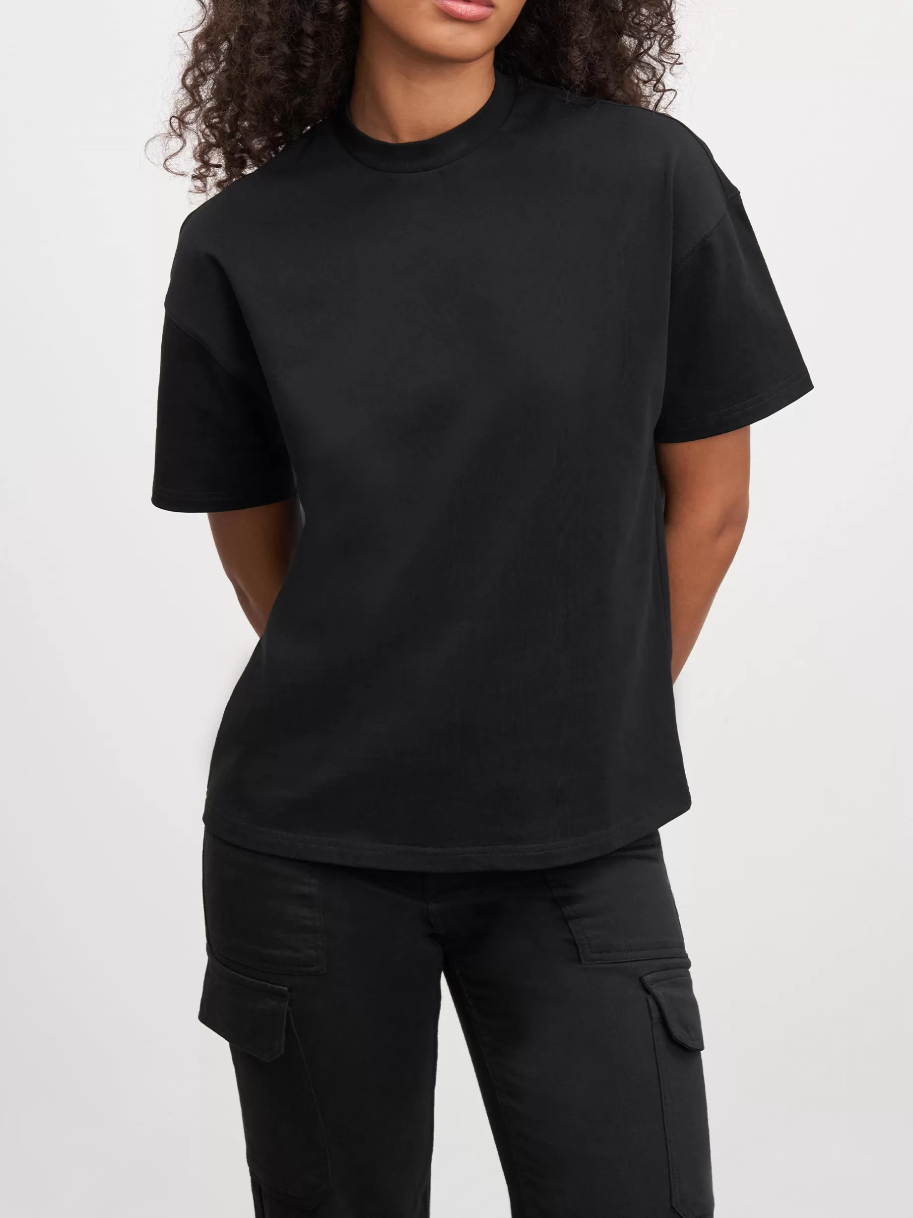 Sale ARNE Womens Relaxed T-Shirt - Black