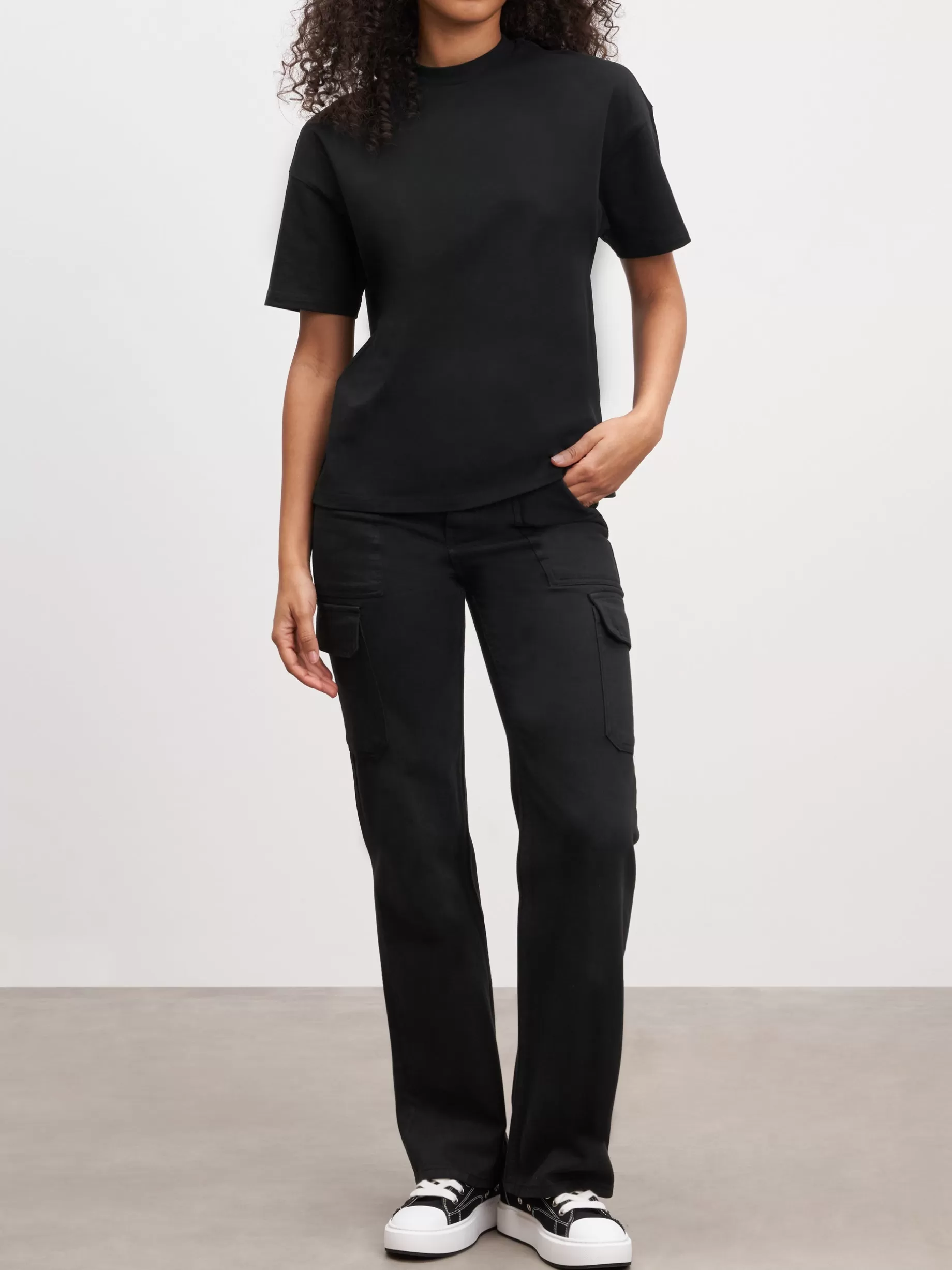 Sale ARNE Womens Relaxed T-Shirt - Black